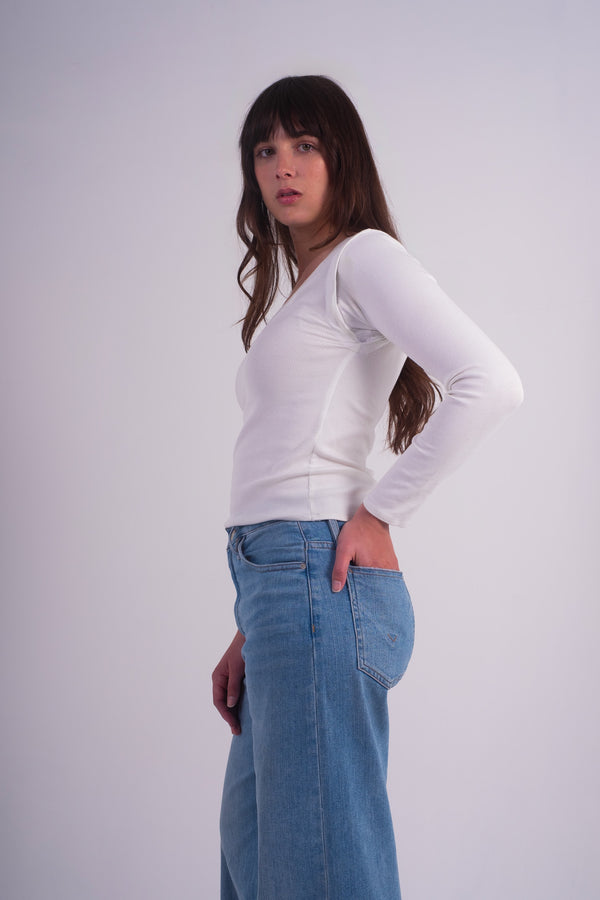 Everyday Long Sleeves – White