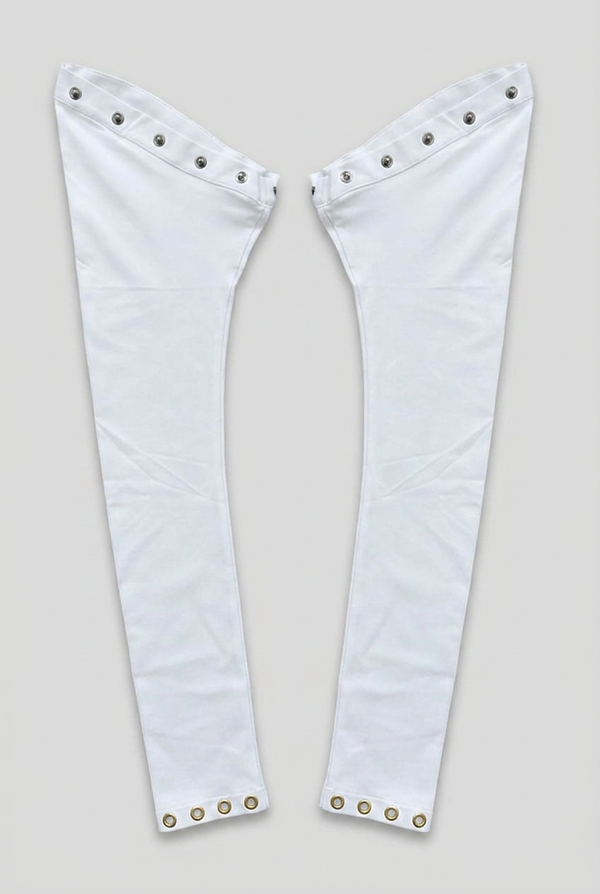 Bijou Sleeves – White